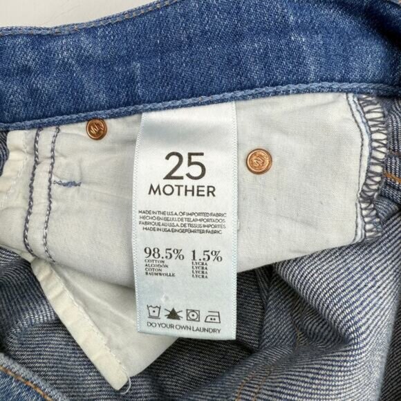 NWT MOTHER The Runaway in Rancho Diablo Size 25 - Picture 11 of 14